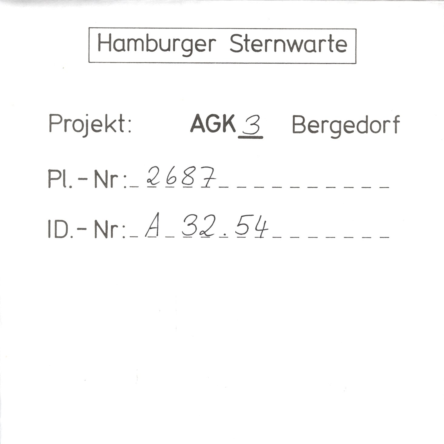 Plattenhuelle AG02687