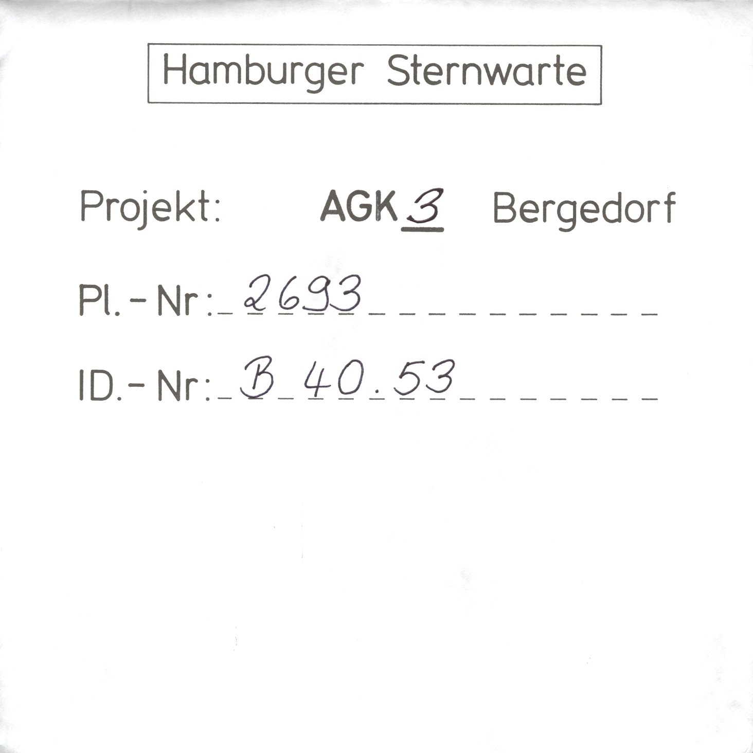 Plattenhuelle AG02693