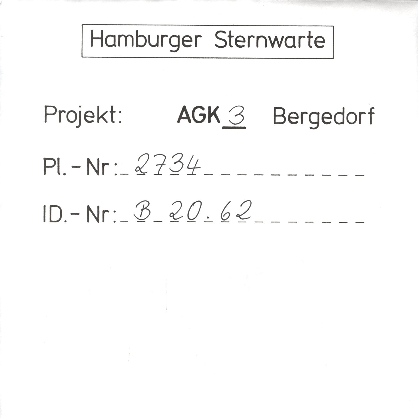 Plattenhuelle AG02734