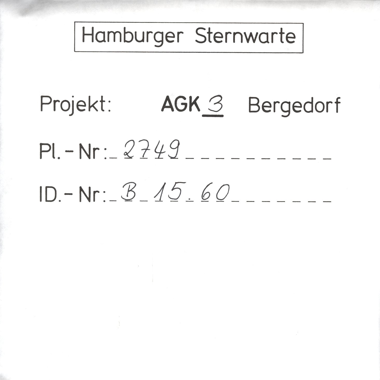 Plattenhuelle AG02749