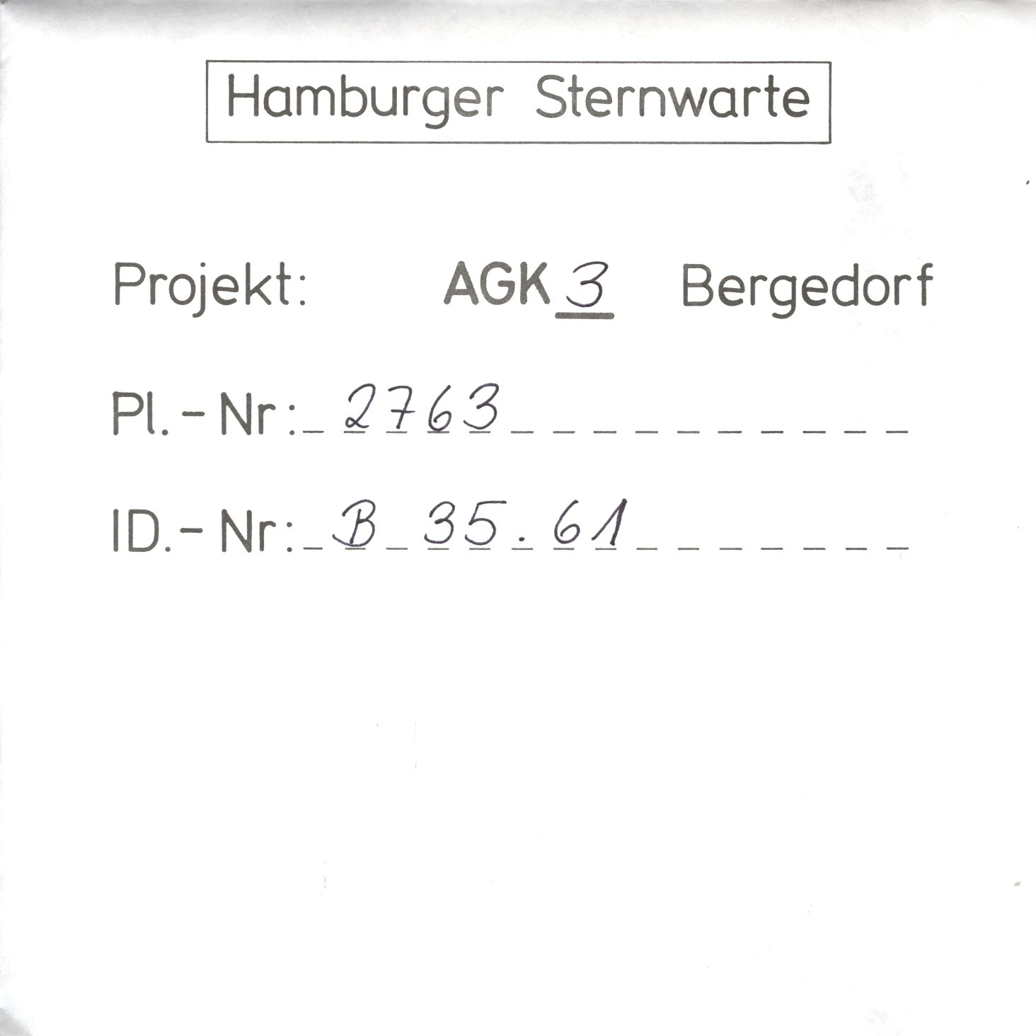 Plattenhuelle AG02763