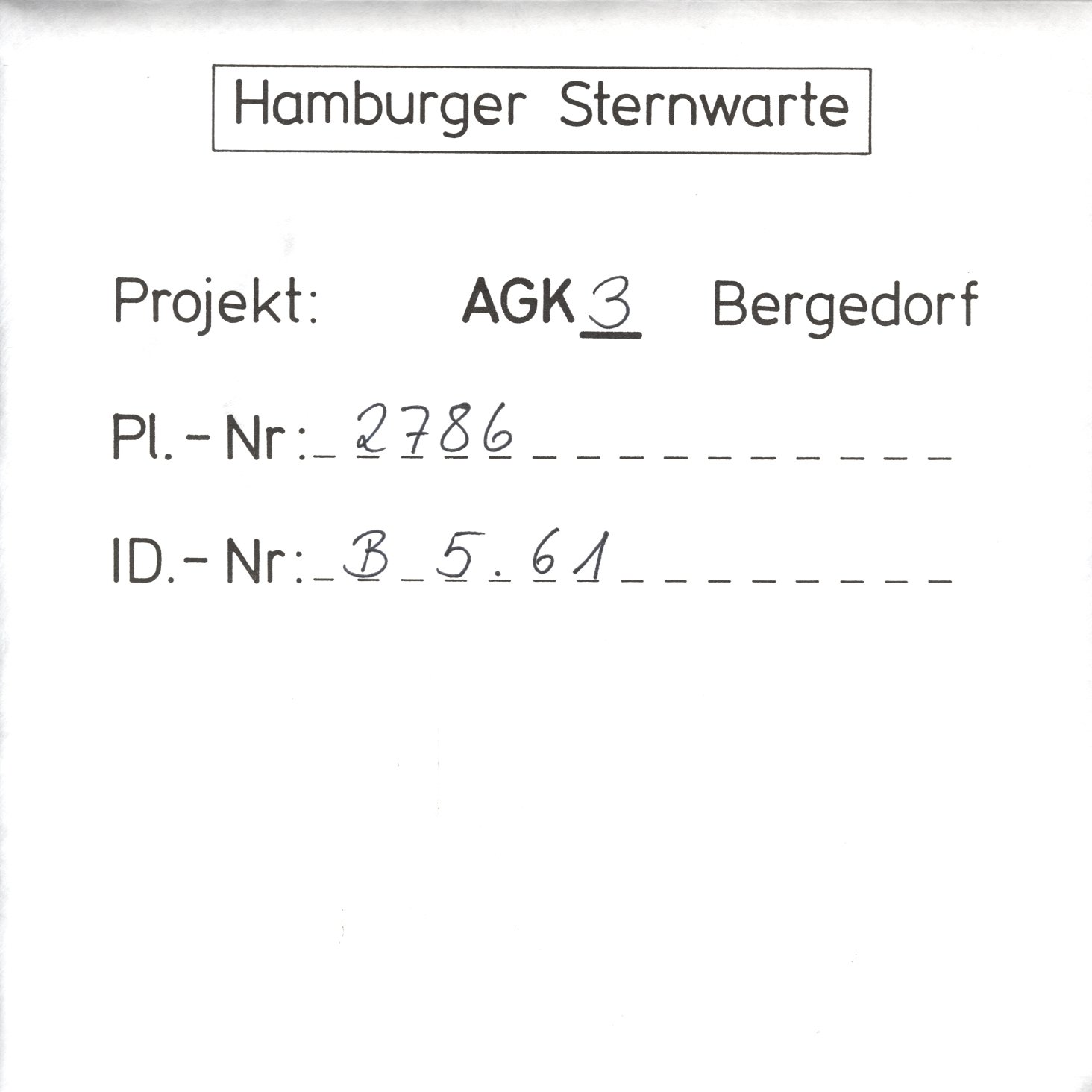 Plattenhuelle AG02786
