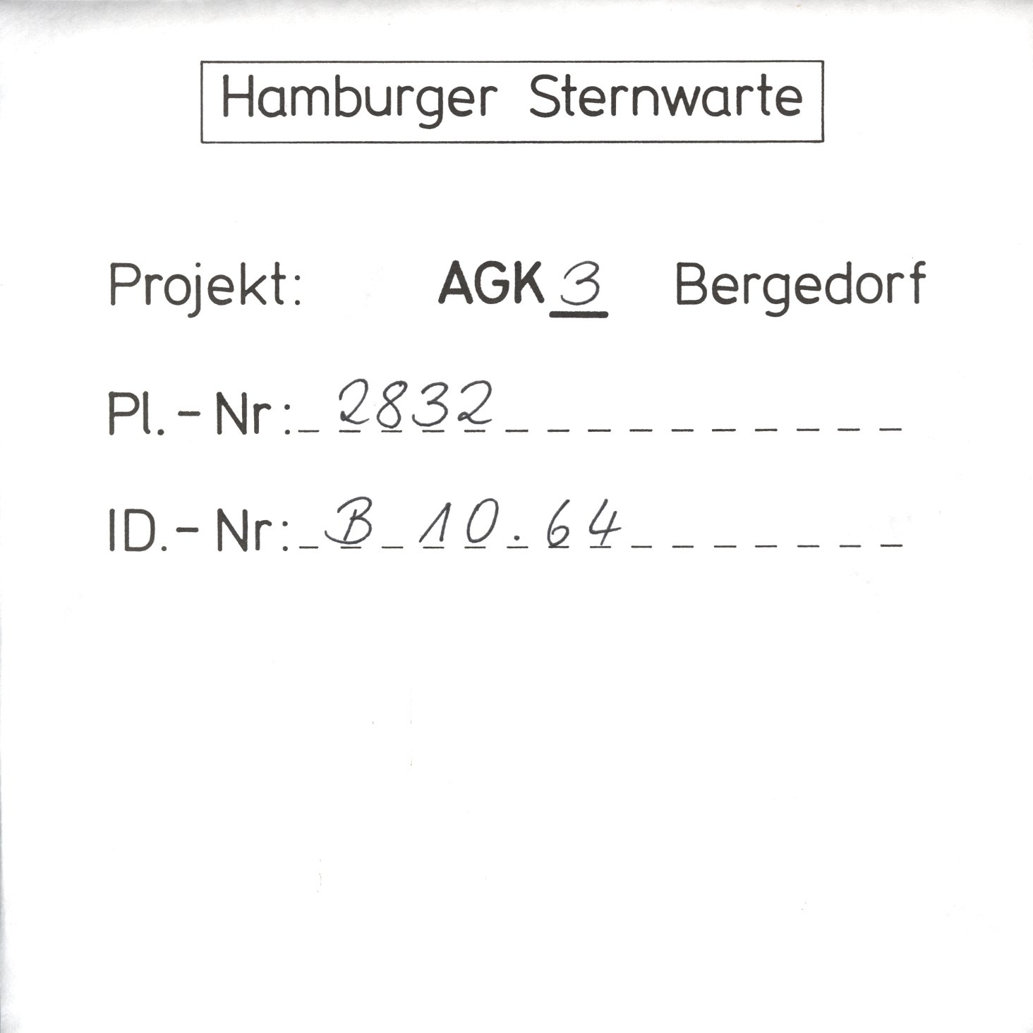 Plattenhuelle AG02832