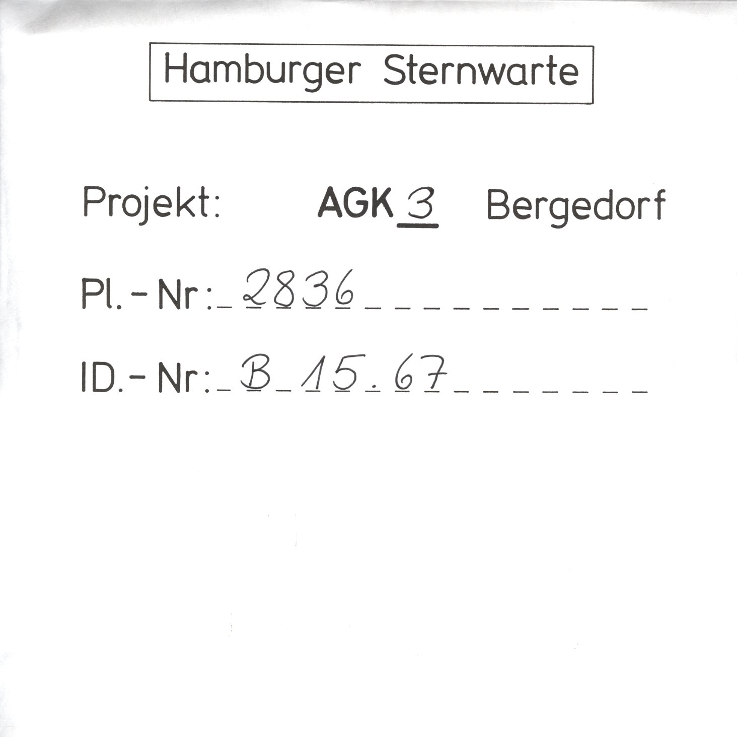 Plattenhuelle AG02836
