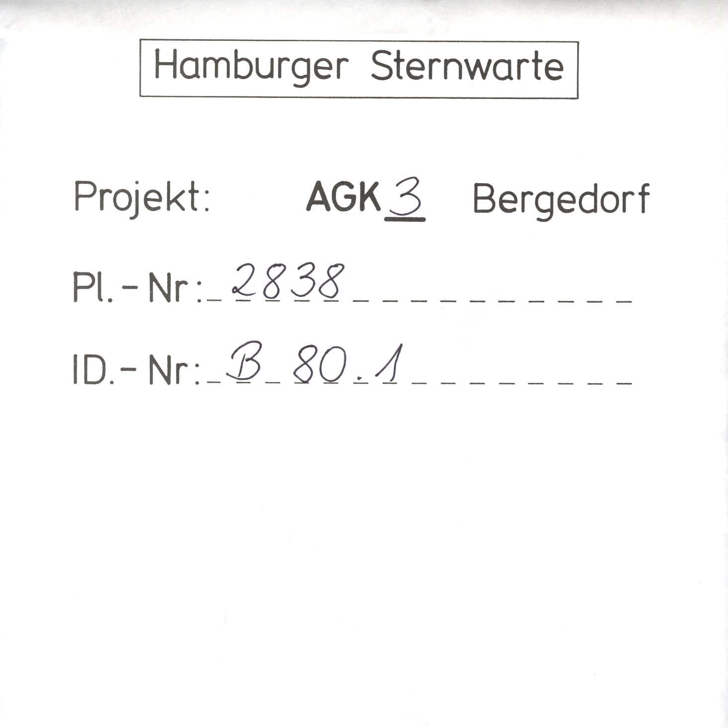 Plattenhuelle AG02838
