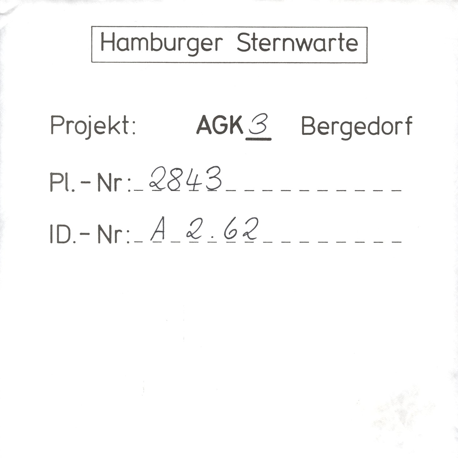 Plattenhuelle AG02843