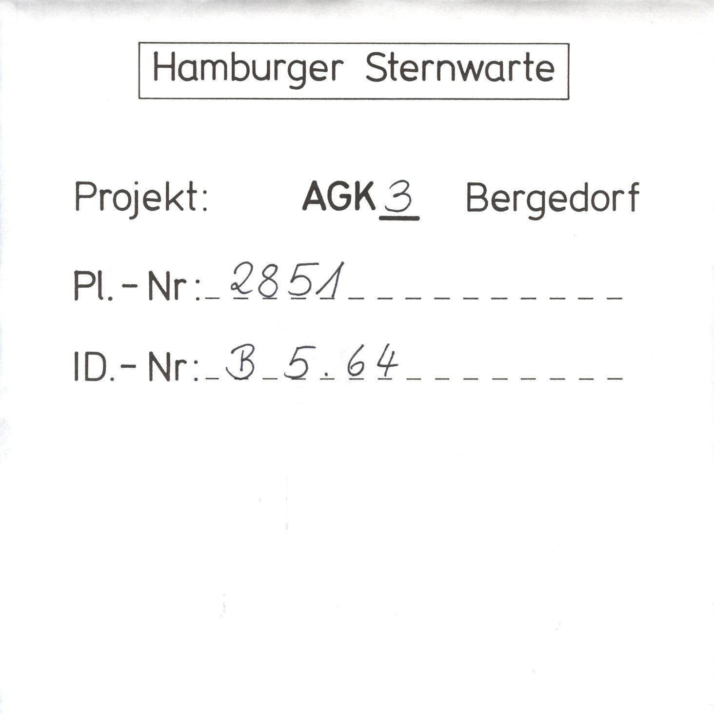 Plattenhuelle AG02851
