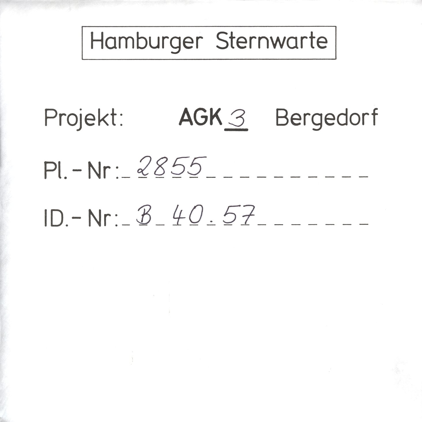 Plattenhuelle AG02855