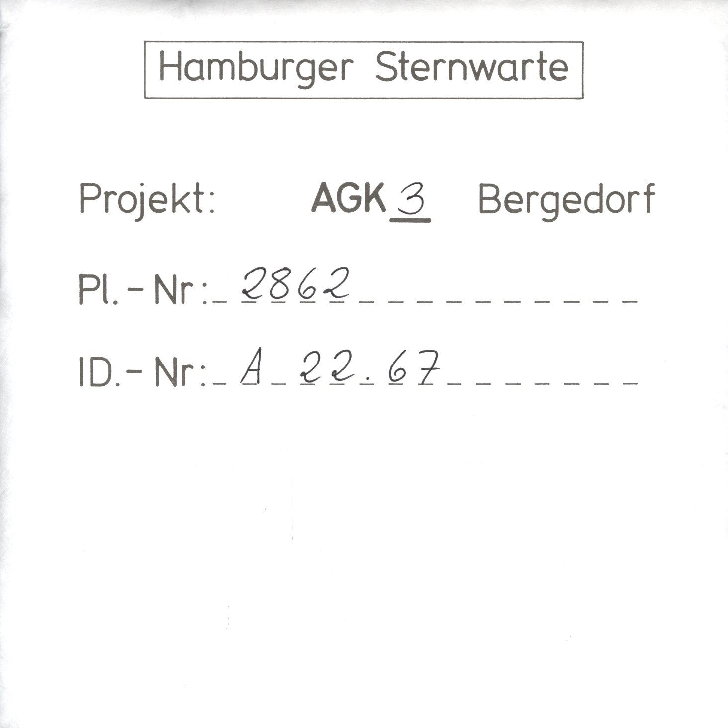 Plattenhuelle AG02862