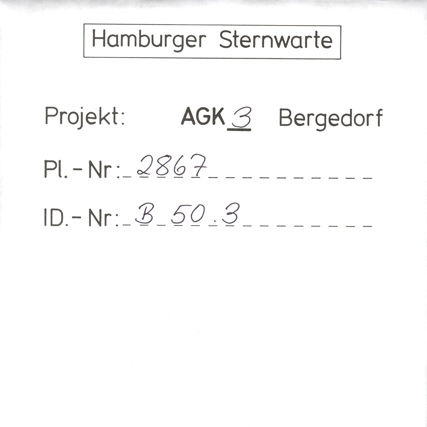 Plattenhuelle AG02867