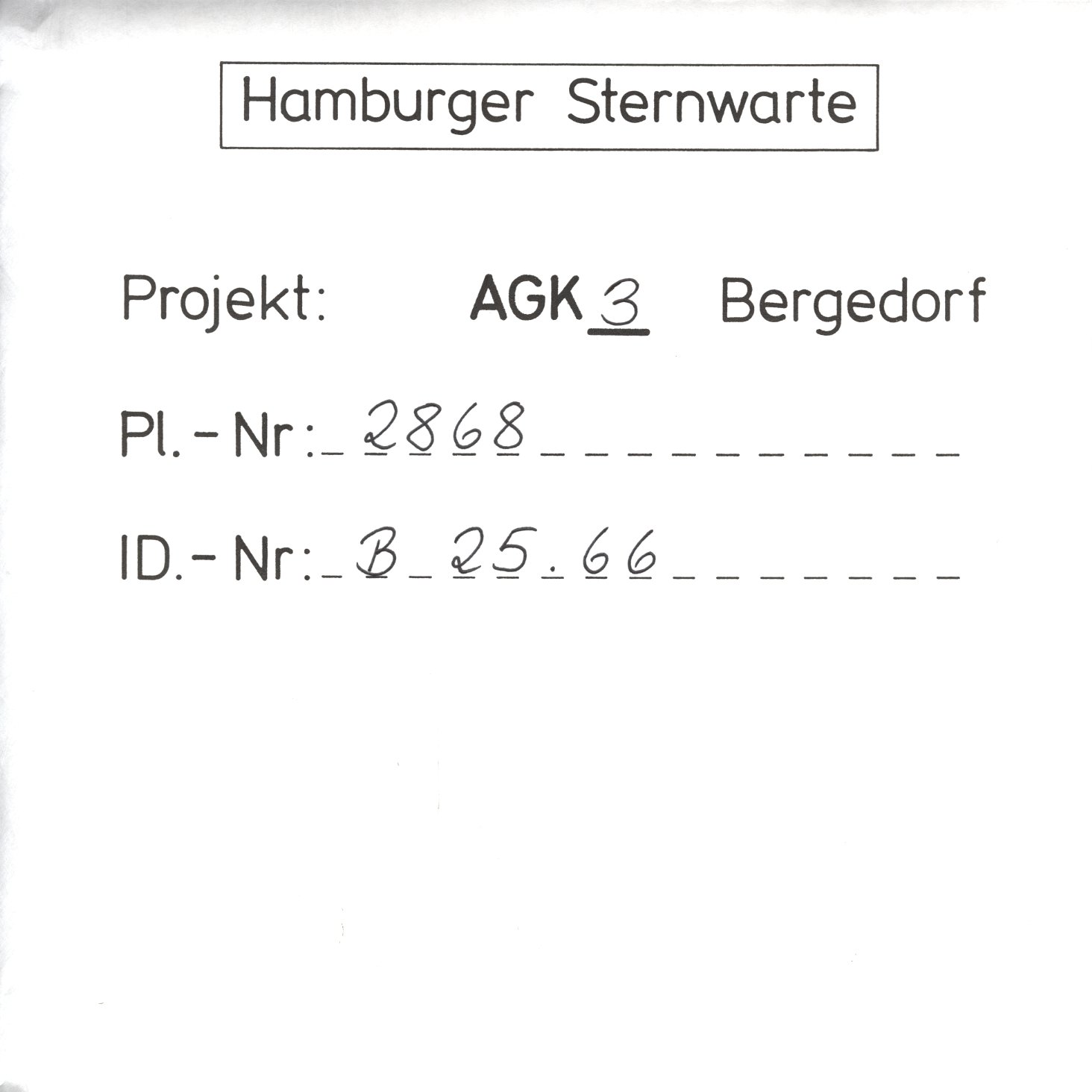 Plattenhuelle AG02868