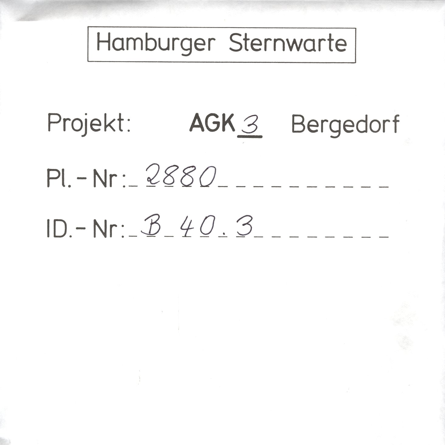Plattenhuelle AG02880