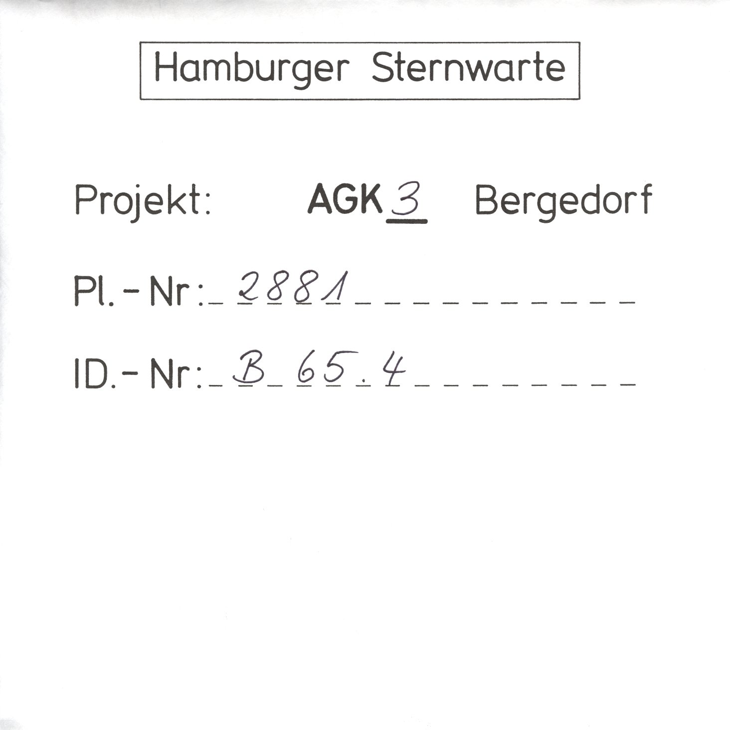 Plattenhuelle AG02881