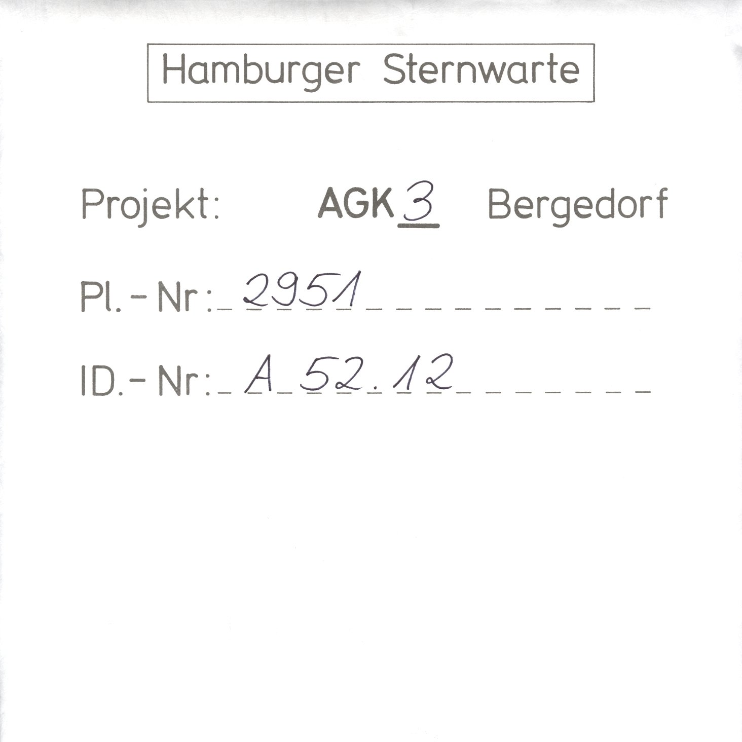 Plattenhuelle AG02951