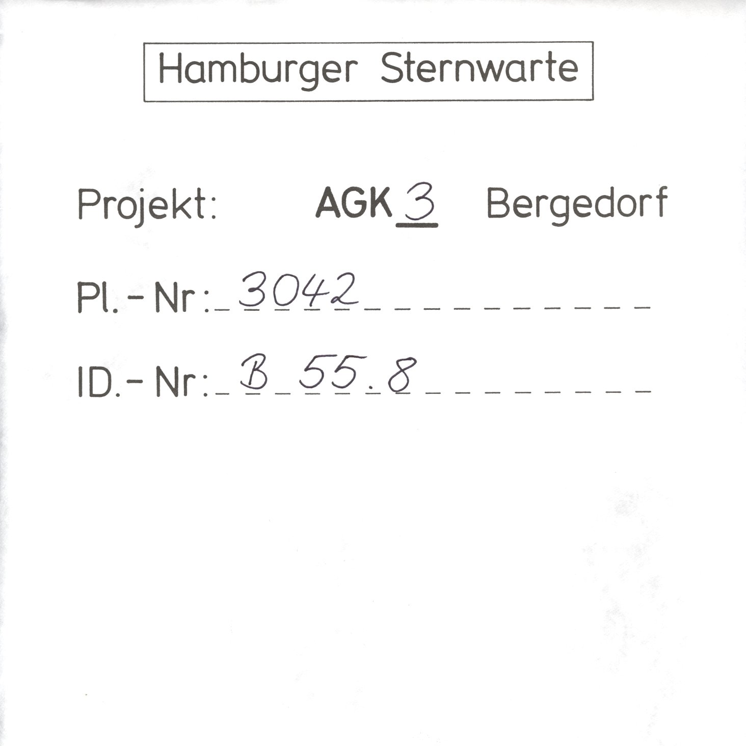 Plattenhuelle AG03042