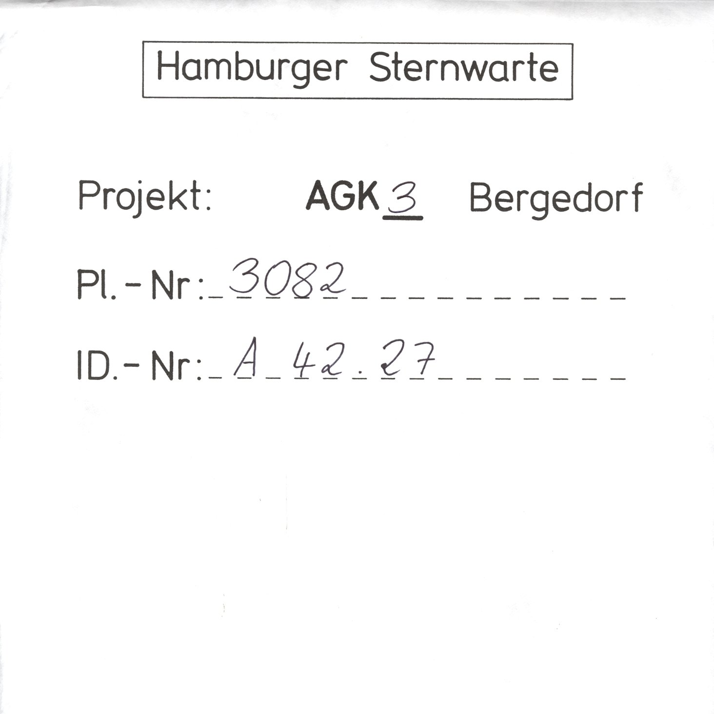 Plattenhuelle AG03082