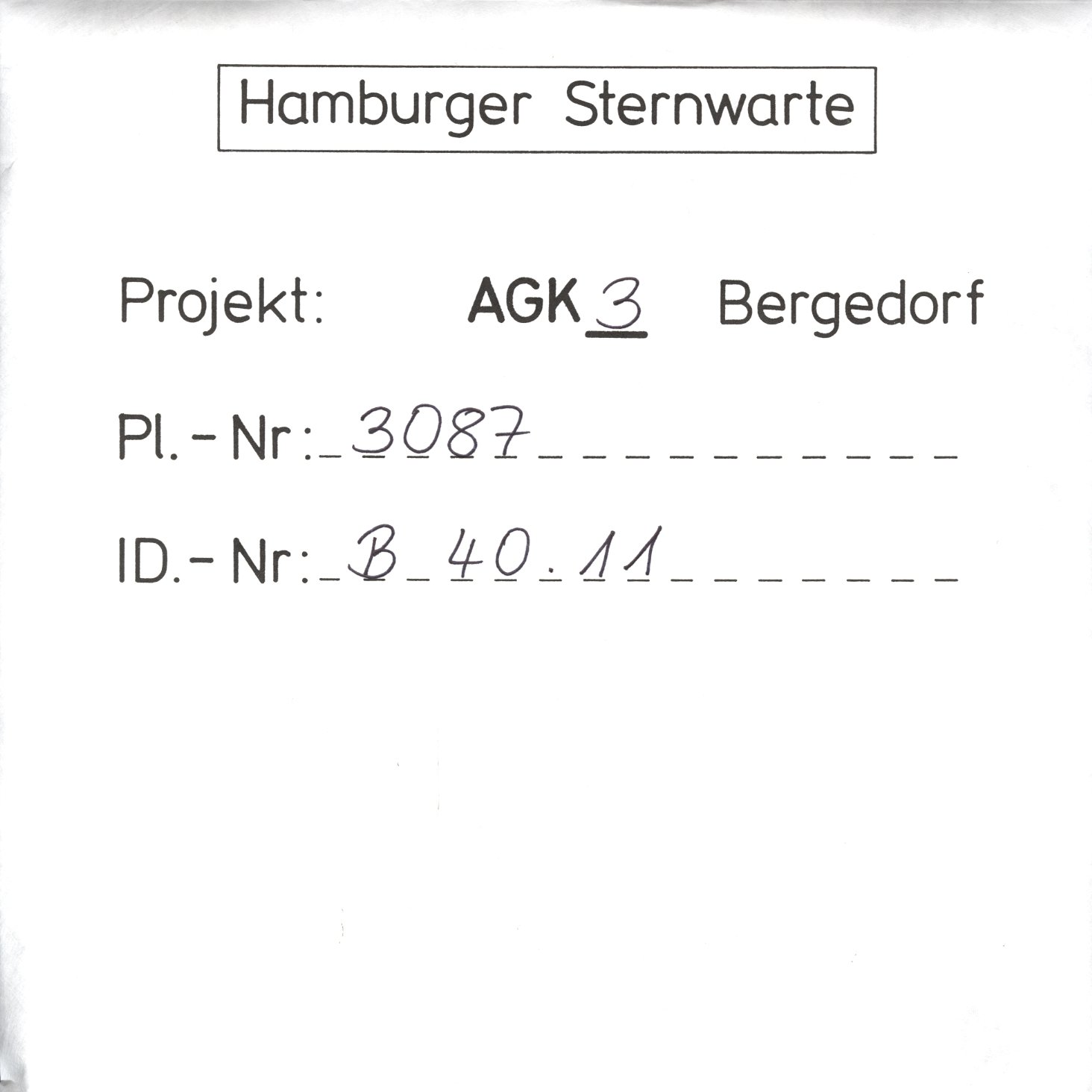 Plattenhuelle AG03087