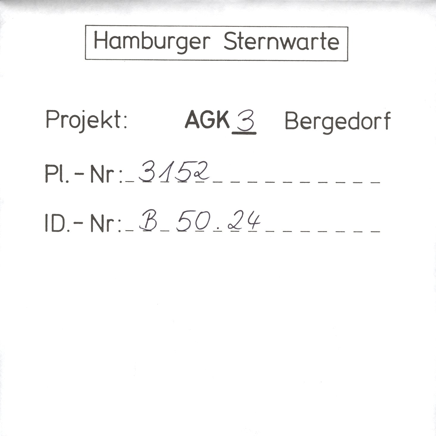 Plattenhuelle AG03152