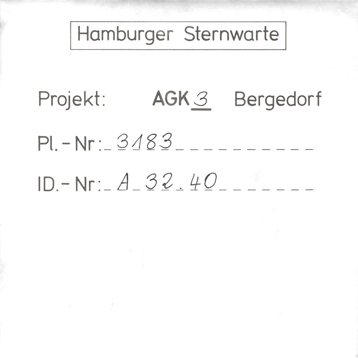 Plattenhuelle AG03183