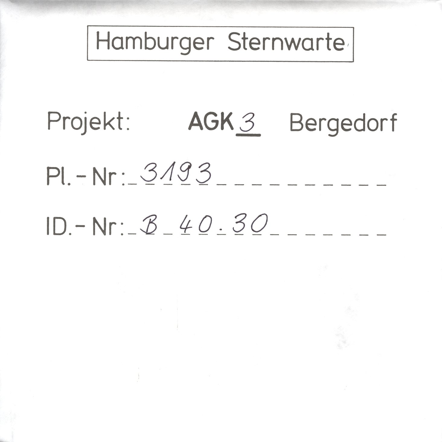 Plattenhuelle AG03193
