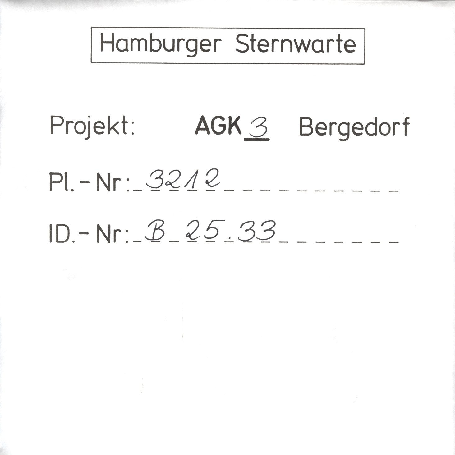 Plattenhuelle AG03212