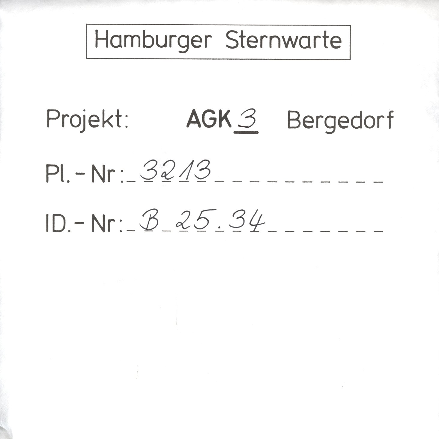 Plattenhuelle AG03213