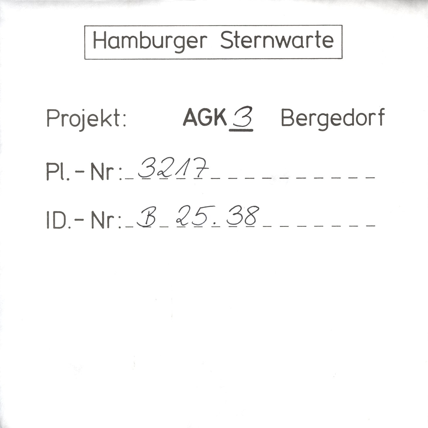 Plattenhuelle AG03217