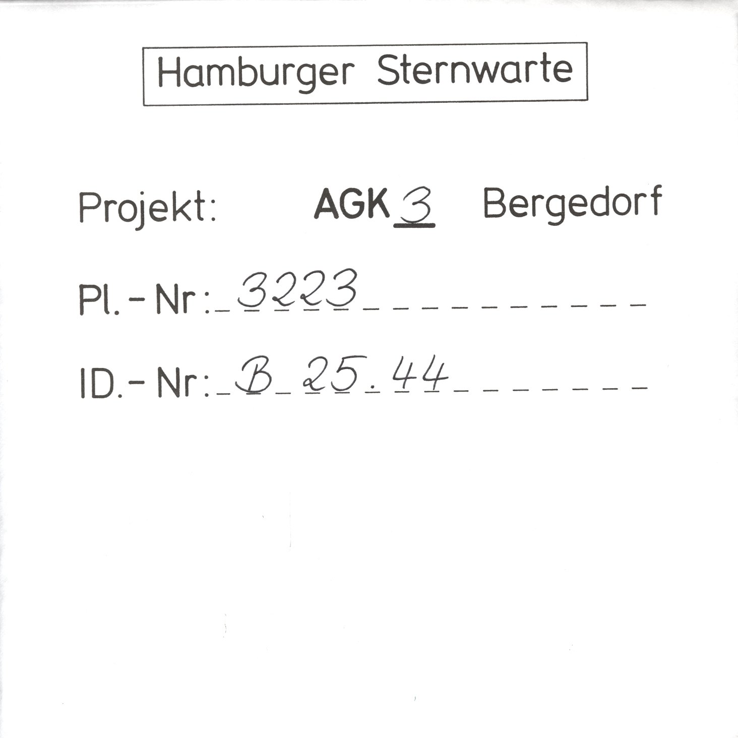 Plattenhuelle AG03223