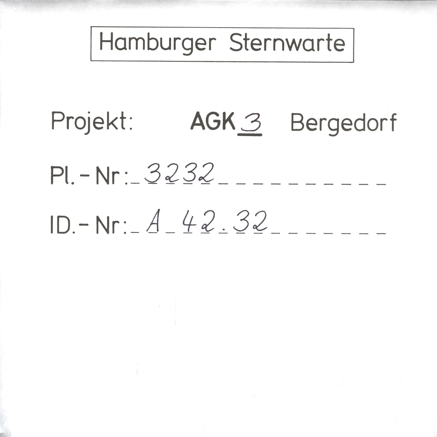 Plattenhuelle AG03232