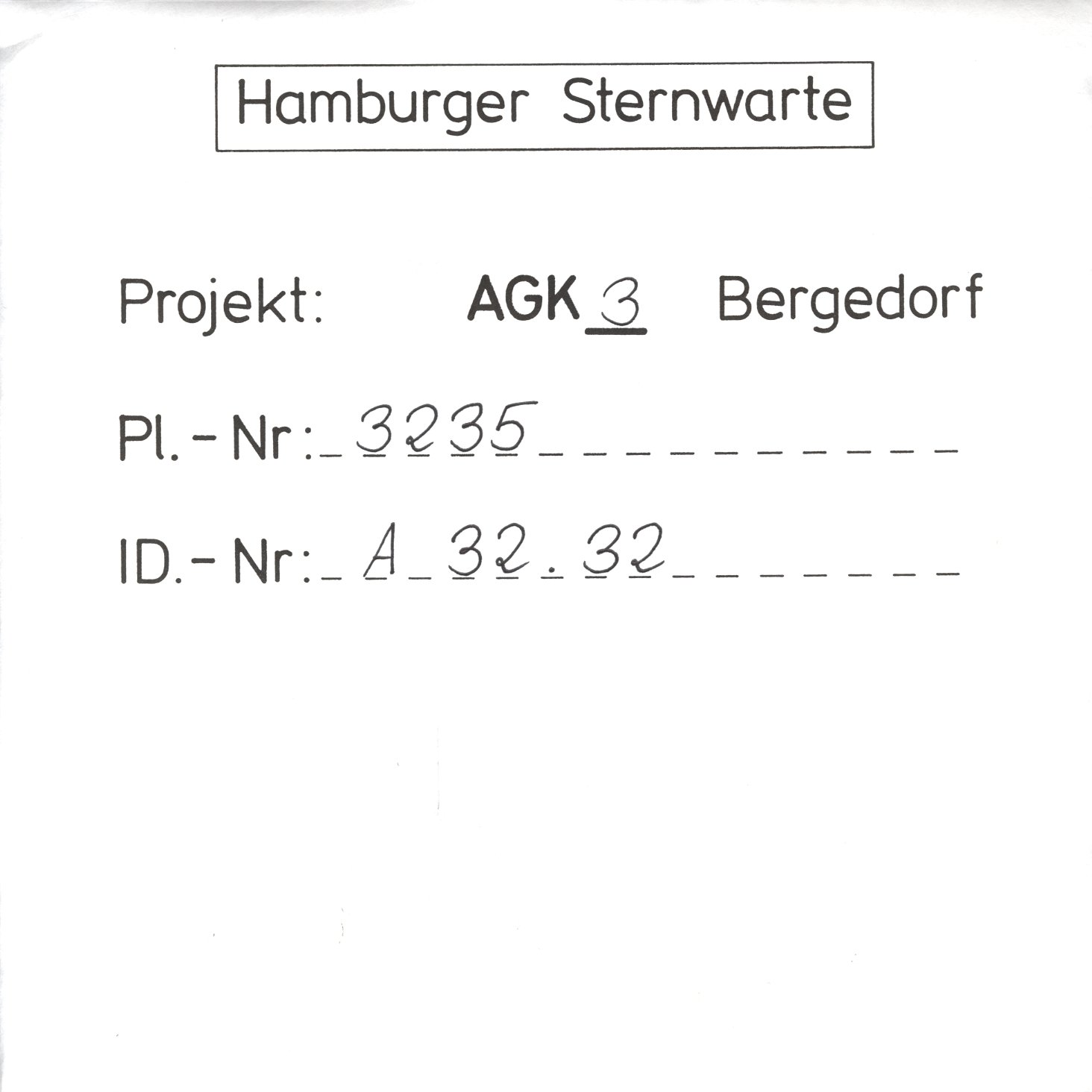 Plattenhuelle AG03235