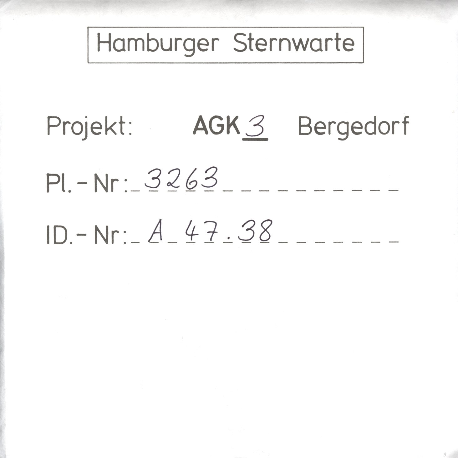 Plattenhuelle AG03263