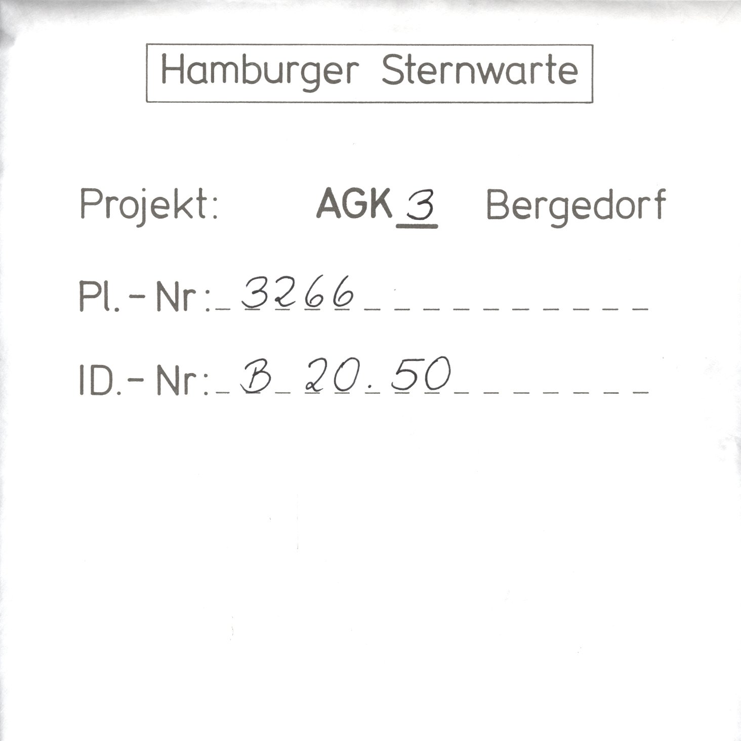 Plattenhuelle AG03266