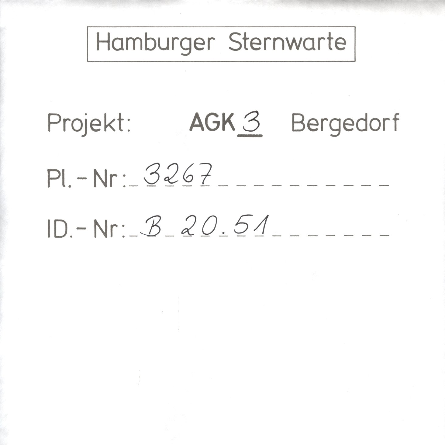 Plattenhuelle AG03267