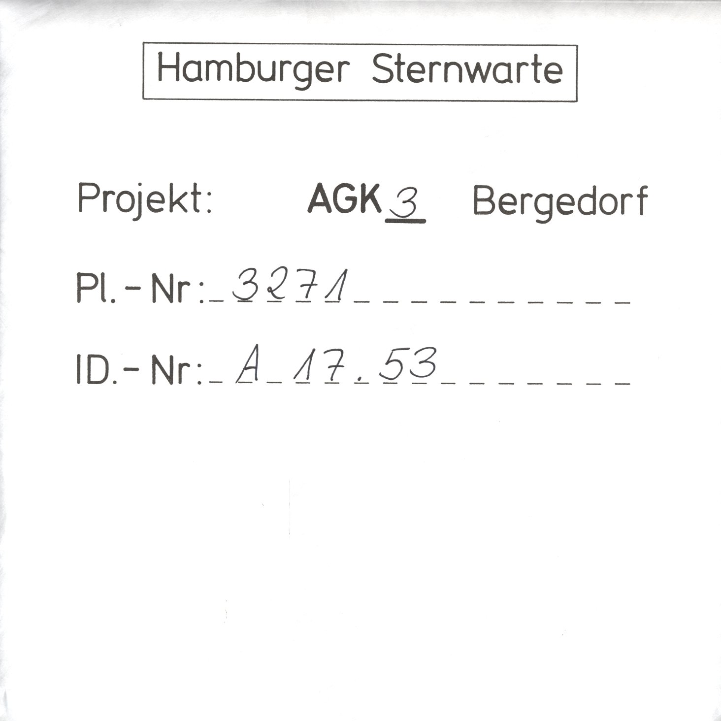 Plattenhuelle AG03271