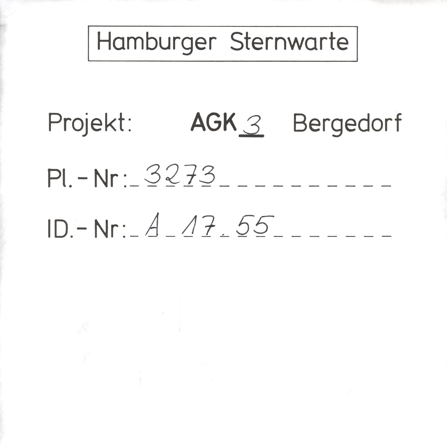 Plattenhuelle AG03273
