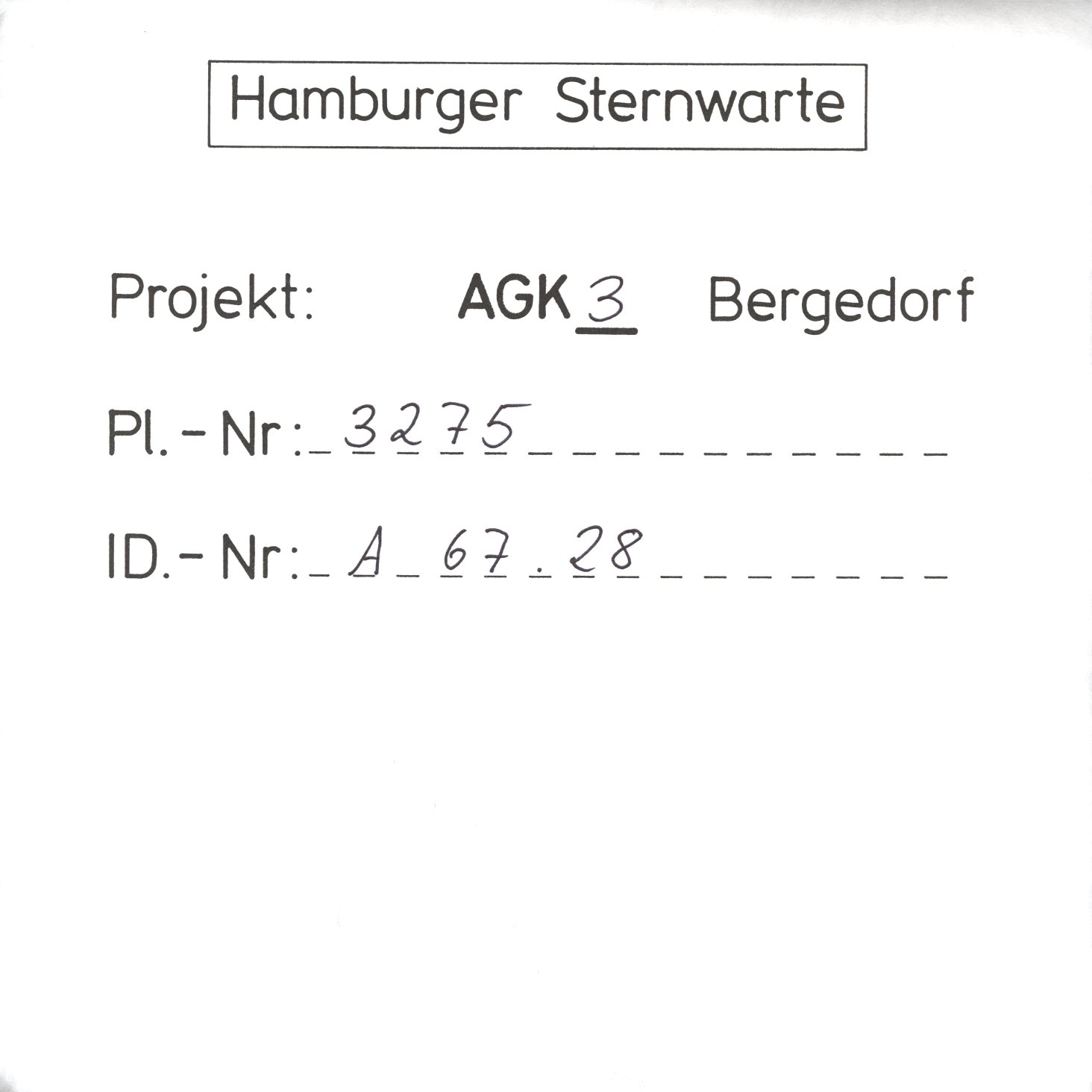 Plattenhuelle AG03275