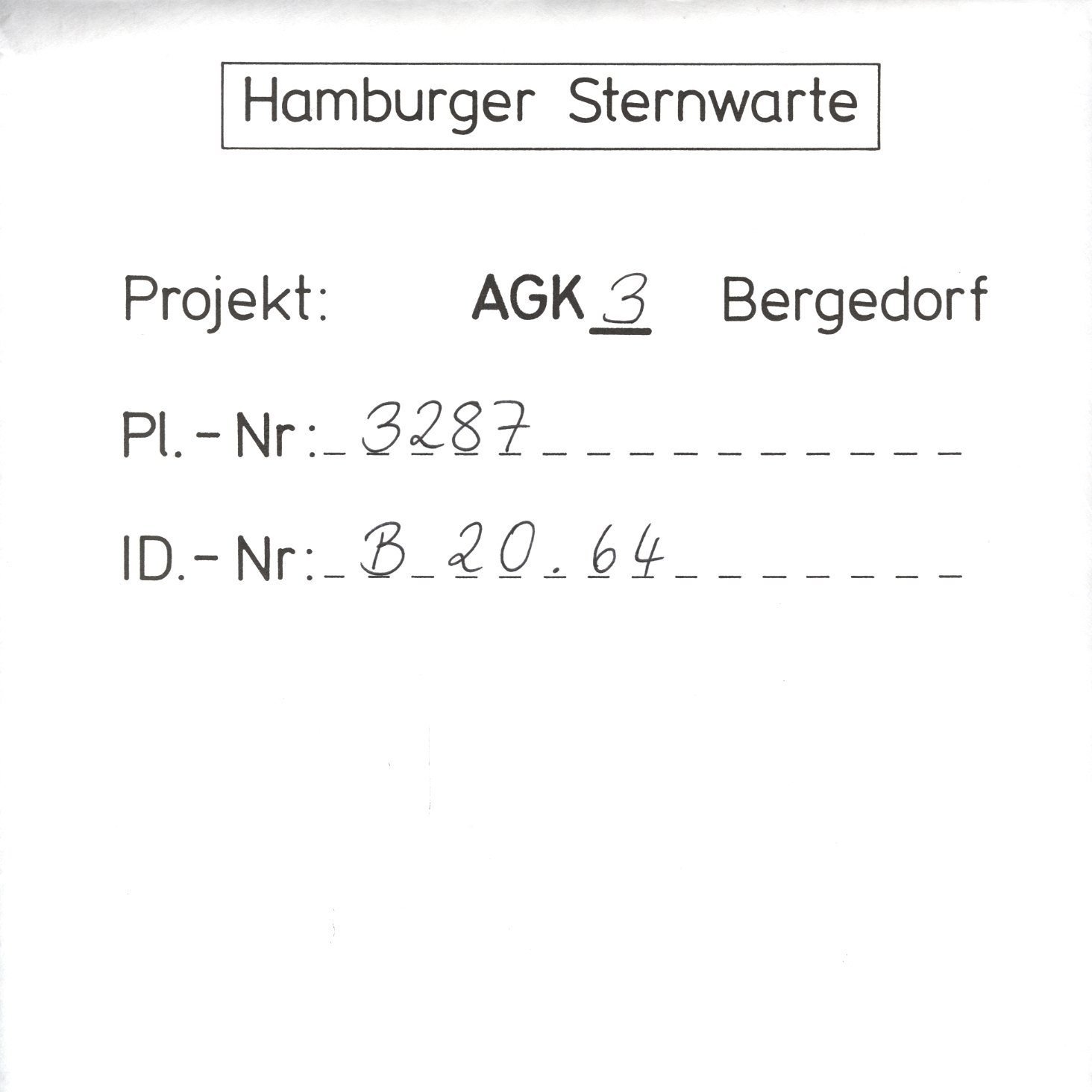 Plattenhuelle AG03287