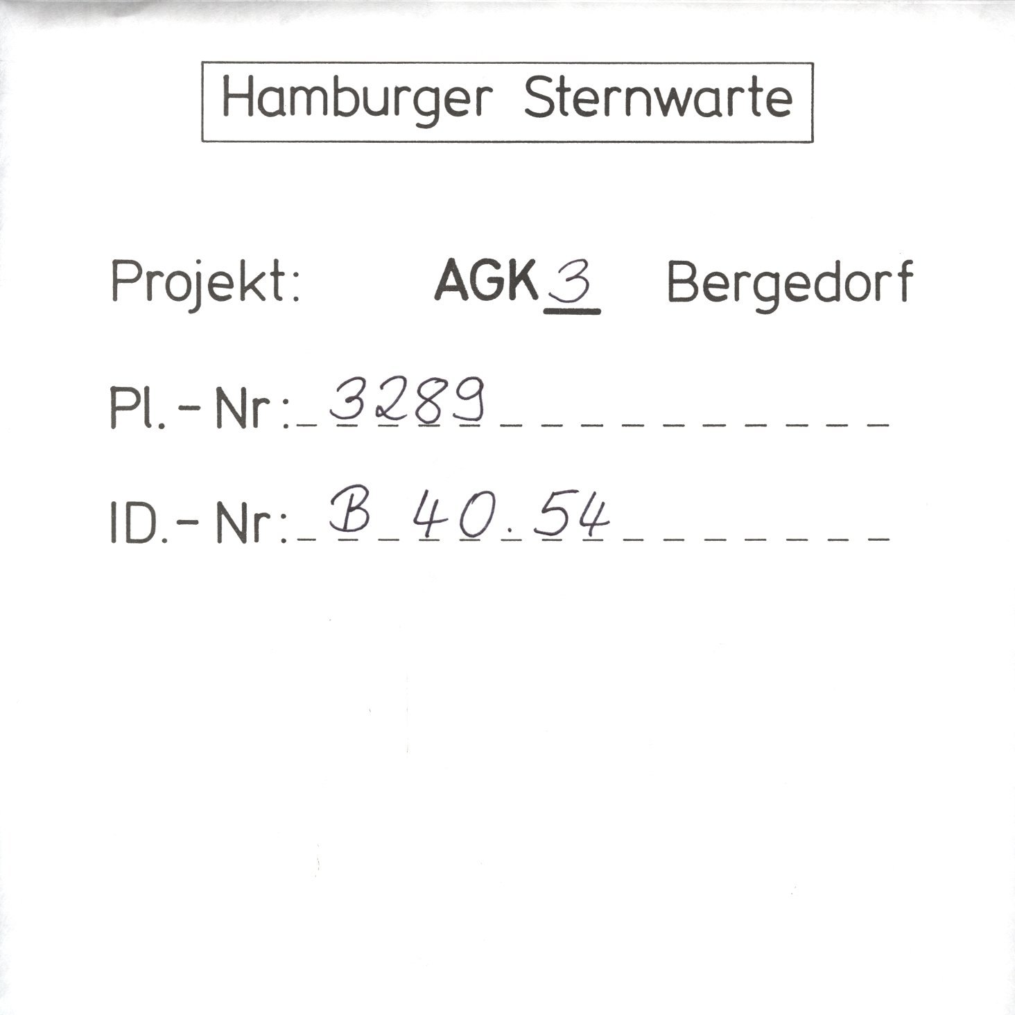 Plattenhuelle AG03289