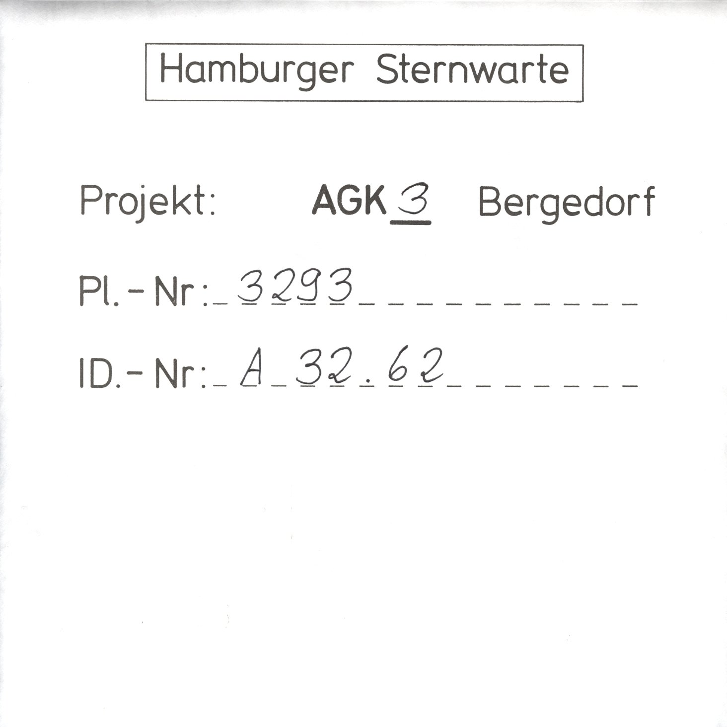 Plattenhuelle AG03293