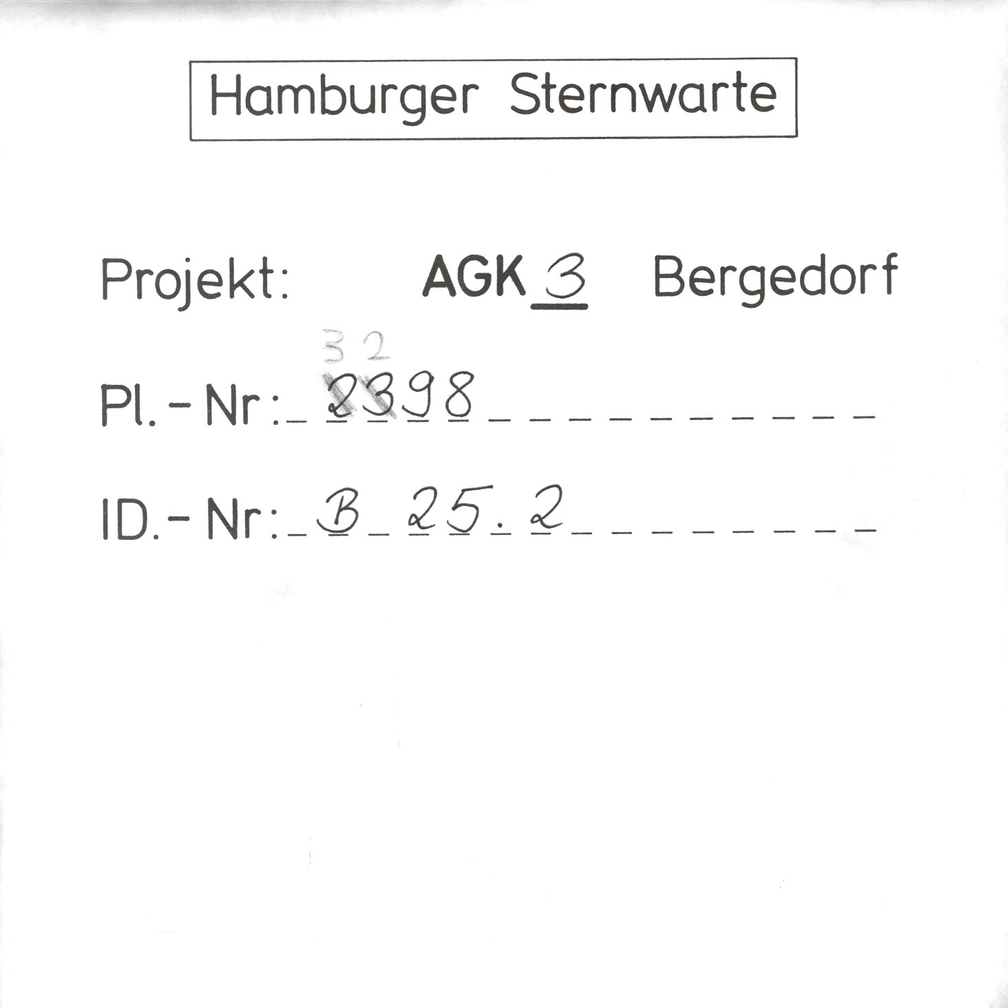 Plattenhuelle AG03298