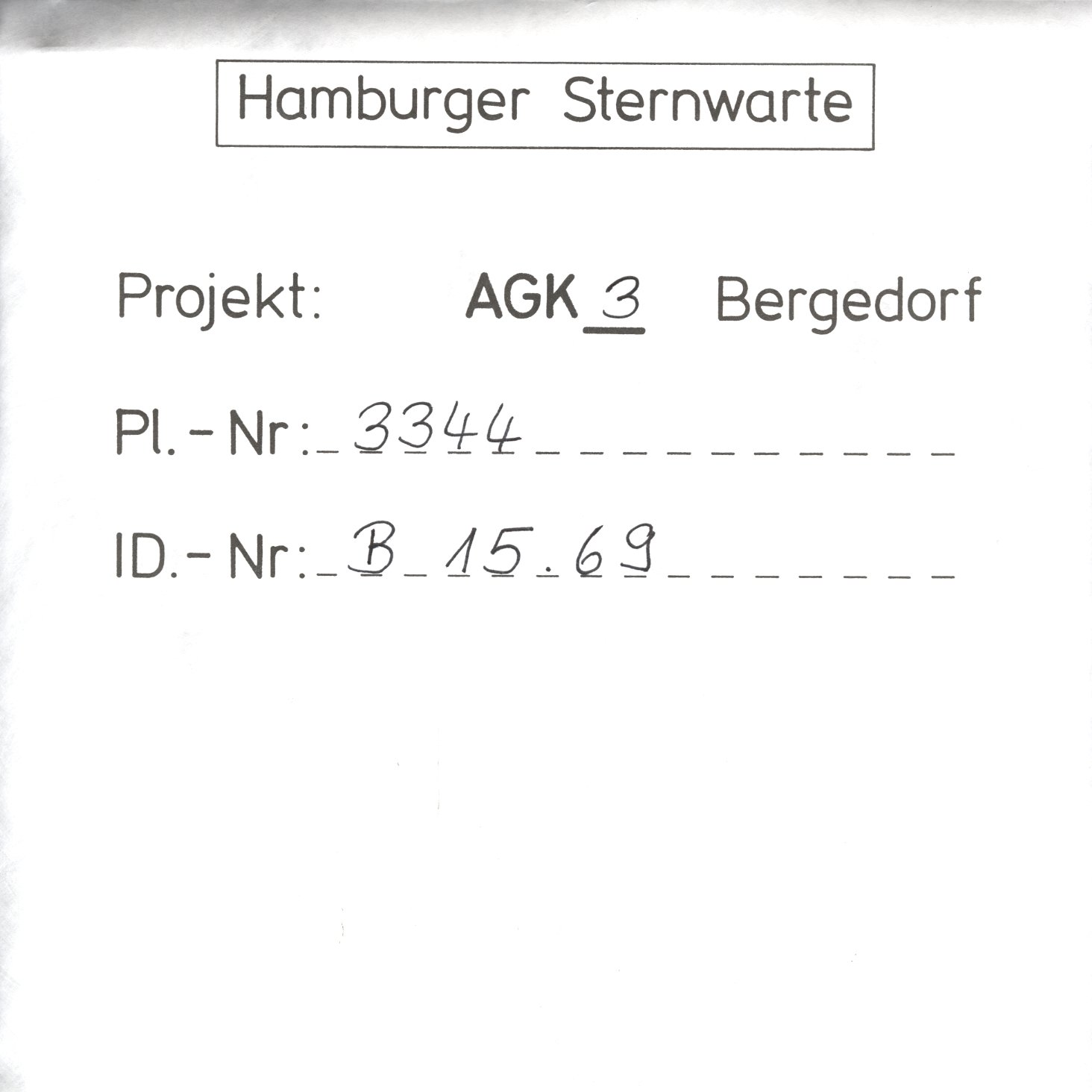 Plattenhuelle AG03344