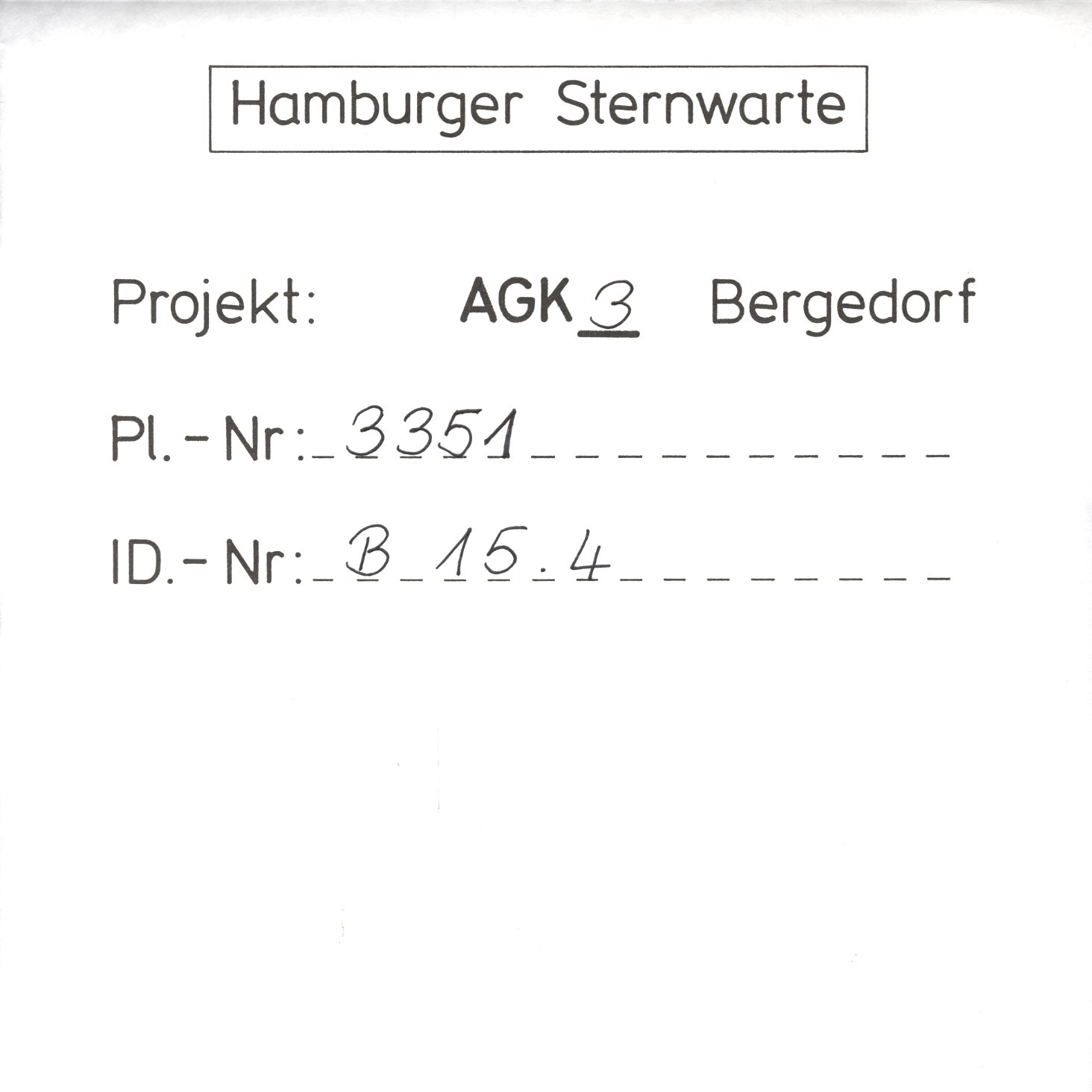 Plattenhuelle AG03351