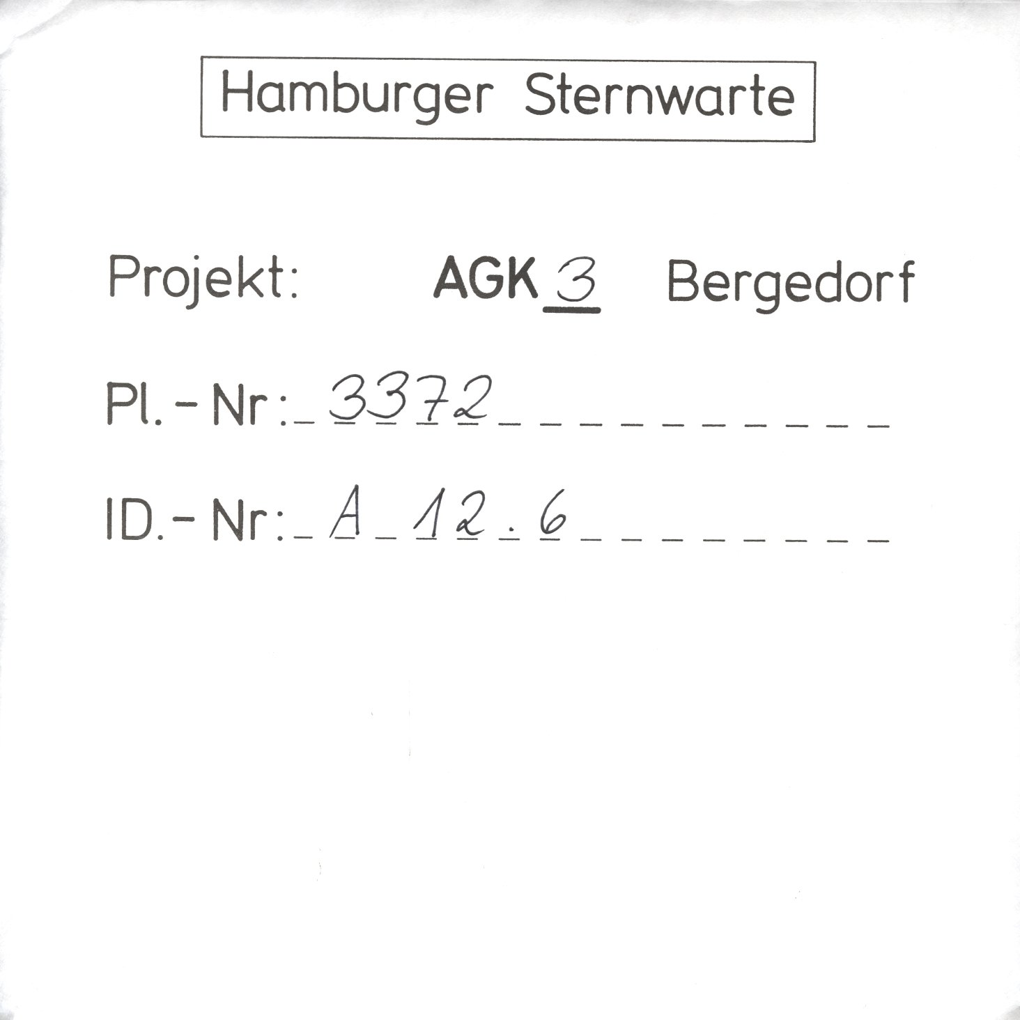 Plattenhuelle AG03372