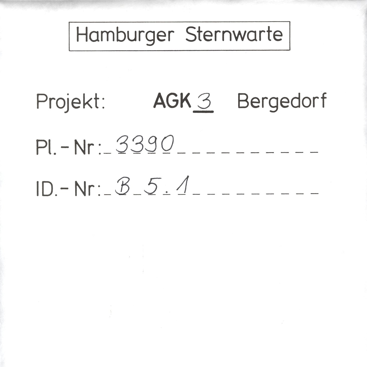Plattenhuelle AG03390