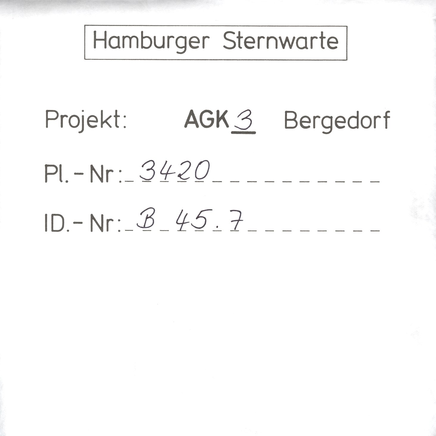 Plattenhuelle AG03420