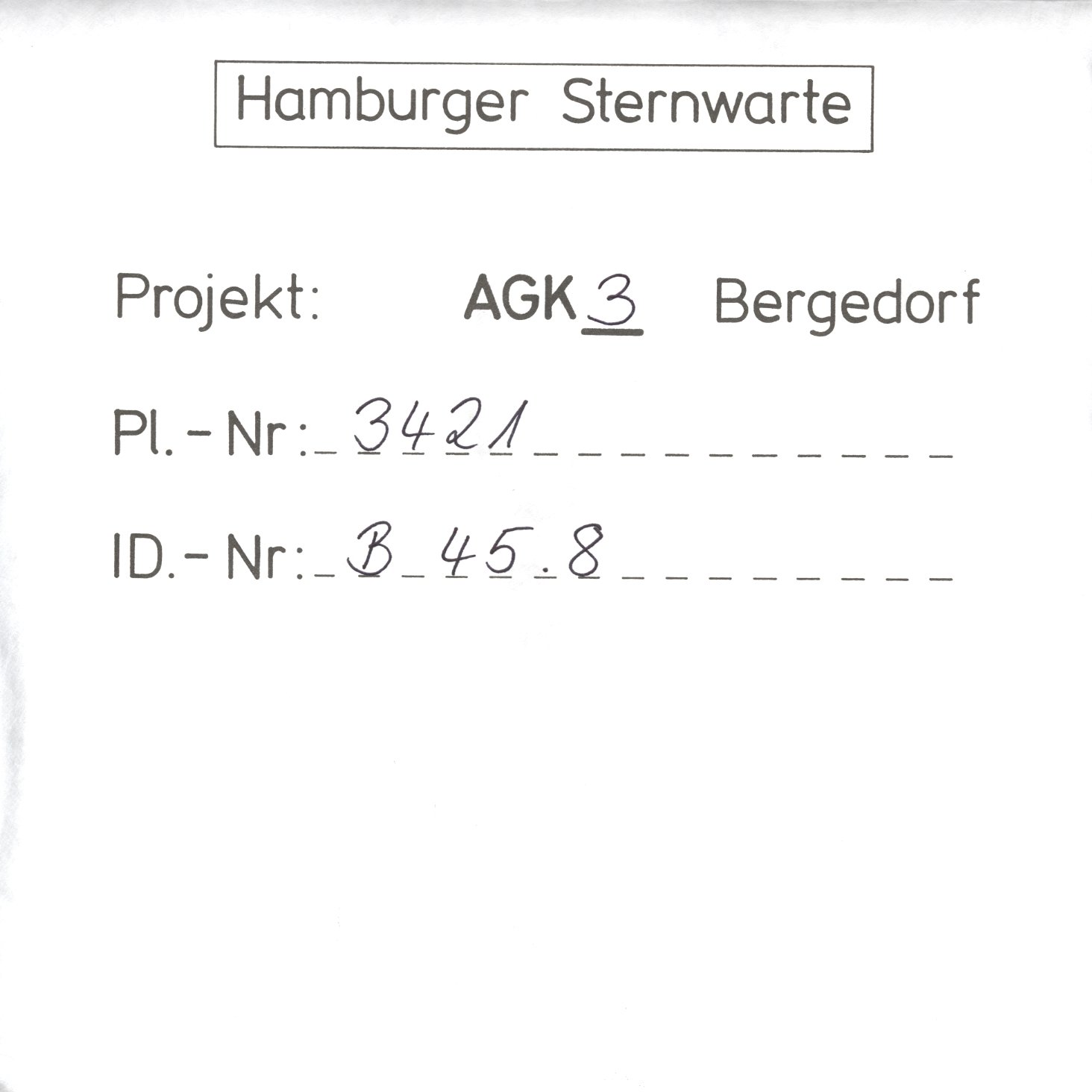 Plattenhuelle AG03421