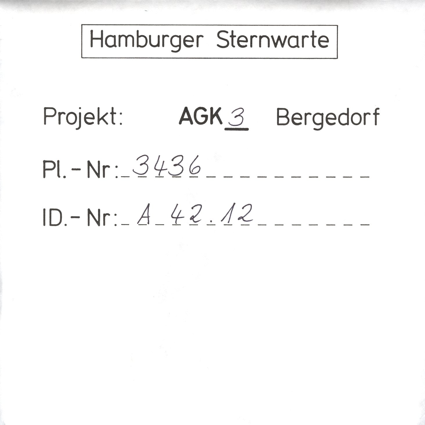 Plattenhuelle AG03436
