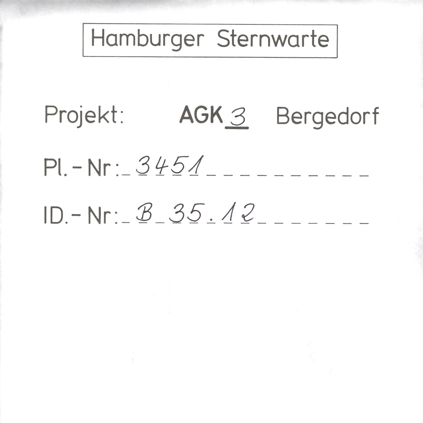 Plattenhuelle AG03451
