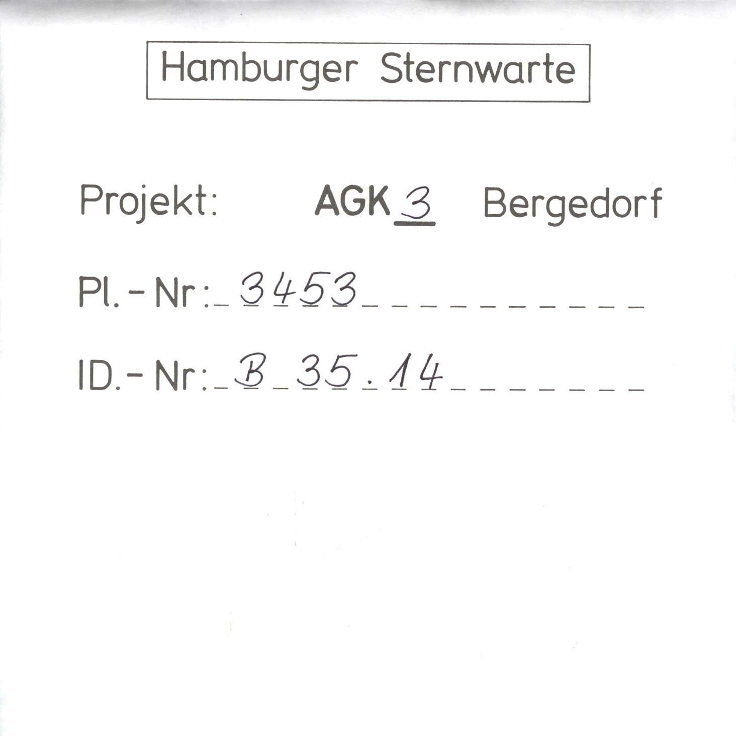 Plattenhuelle AG03453