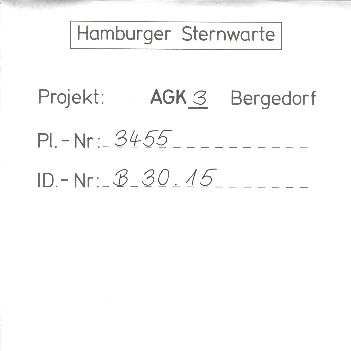 Plattenhuelle AG03455